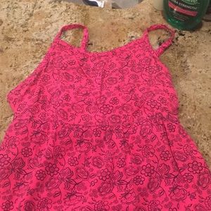 Justice sleeveless long hi low dress